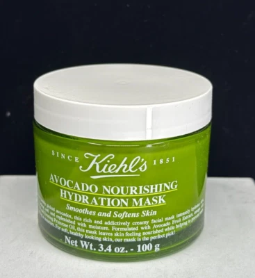 Kiehl's Avocado Nourishing Hydration Mask Smoothes &Softens Skin 3.4 oz NW-O BOX - Image 1 of 4