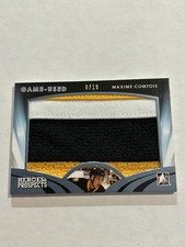 2015-16 LEAF IN THE GAME USED MAXIME COMTOIS 8/10 JUMBO PRIME PATCH SP