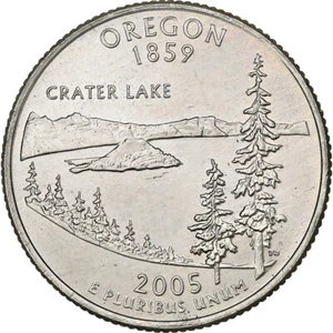 [#224438] Coin, United States, Quarter, 2005, U.S. Mint, Denver, MS, Copper-Nic, - Picture 1 of 2