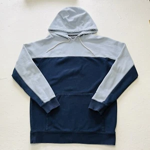 Vans Off The Wall Gr. Large zweifarbig blau Langarm Hoodie Sweatshirt - Bild 1 von 8