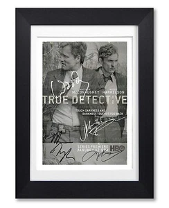 TRUE DETECTIVE CAST SIGNED POSTER SHOW SERIES SEASON PRINT PHOTO AUTOGRAPH GIFT - Bild 1 von 1