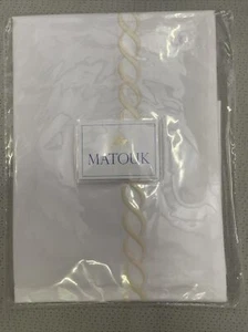 MATOUK KING SHAM - 21 X 36 - 2'' FLANGE - #HS500 - CARMEN WHITE/IVORY - Picture 1 of 7