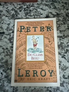 book adult fiction DO CLAMS BITE? by ERIC KRAFT Warner Books pb 1986 1st ed VTG* - Picture 1 of 3