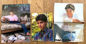Ralph Macchio 3 Pósters Plegados Pinup Doble Cara De Colección Karate Niño 14"x 10" - Imagen 1 de 6