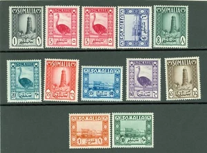 SOMALIA #170-180 1950 SET MNH F-VF - Picture 1 of 2