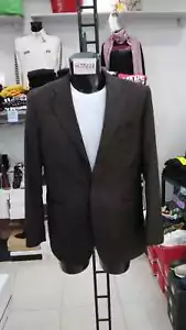 DESIREE Giacca 100% Lana Uomo Man Marrone scuro NUOVO tg 50 GC552LZ - Imagen 1 de 8