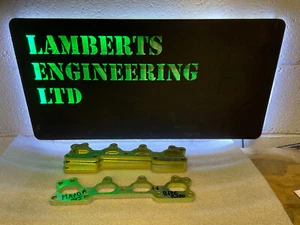 Mazda MX5 1.6 MILD STEEL Exhaust Manifold Flange - B6ZE turbo N/A Tubular - Picture 1 of 3