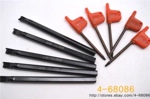 10× S08K-SCLCL06 +10× S08K-SCLCR06 + CCMT060204 BP1125 ×20 pcs +T8 wrench ×20pcs - Picture 1 of 2