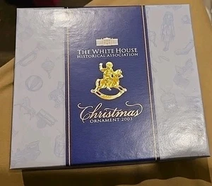 White House Historical Association 2003 Christmas Ornament - Picture 1 of 3