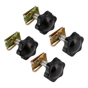 4x Saddle Bag Safety Bolts Theft Deterrent Locks Kit For Touring 1993-2018 - Picture 1 of 8