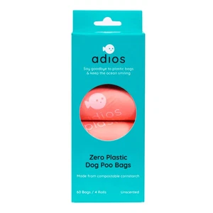 Adios Poo Bags - Arancione 60 sacchetti senza profumo (BBE NOV 25) - Foto 1 di 1