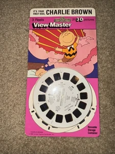 It's Your First Kiss Charlie Brown 3D View-Master 3 Rollen Paket VERSIEGELT - Bild 1 von 2