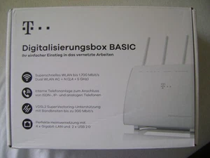 Telekom Digitalisierungsbox BASIC Router VDSL2, DSL, SuperVectoring Dual-WLAN GE - Bild 1 von 6