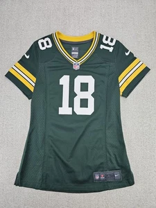 Nike Green Bay Packer #18 Cobb Women's Size Small Jersey - Picture 1 of 6