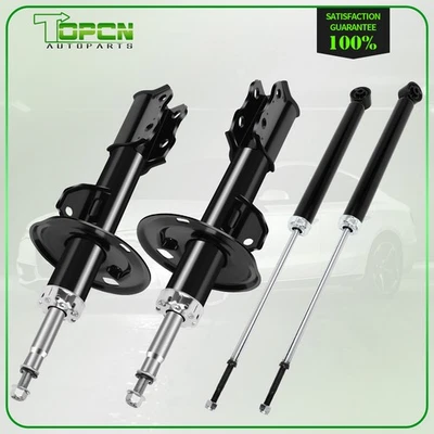 Conjunto completo de apoios de suspensão dianteiros e amortecedores traseiros para Toyota Yaris 2006-2015 - Imagem 1 de 4