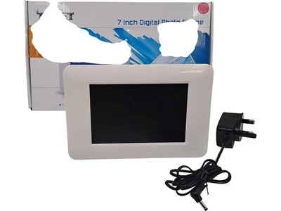 Texet 7 Inch Digital Photo Frame DPF-710N LCD Display T2710 SK17 - Image 1 of 4