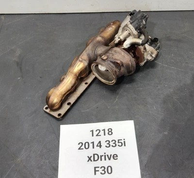 ✅ 14-16 OEM BMW F22 F30 F33 F36 F10 X5 X6 Turbo Charger w/ Manifold N55 EWG 104k - Image 1 of 4