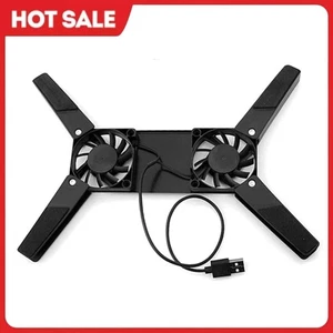 USB Powered Laptop Cooling Pad with 2 Fans Notebook Cooling Pad for Laptop - Afbeelding 1 van 9
