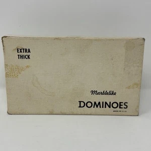 Vintage Marmor wie Dominosteine Elfenbein EXTRA DICK 716 Puremco Waco, TX - Bild 1 von 7