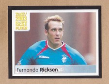 Panini - Scottish Premier League - 2004 - Fernando Ricksen - Rangers - # 404