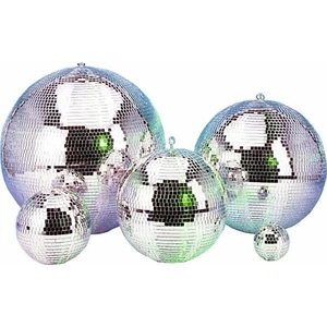 Palline a specchio argento palline glitter per festa discoteca - misure da 5 cm - 40 cm - Foto 1 di 7