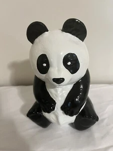 Keramik Panda signiert Rita 1981 - Bild 1 von 5