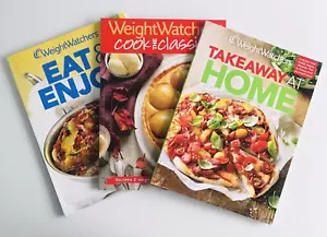 Weight Watchers Cookbook Bundle : Classics + Take Away at Home + Eat & Enjoy - Picture 1 of 24