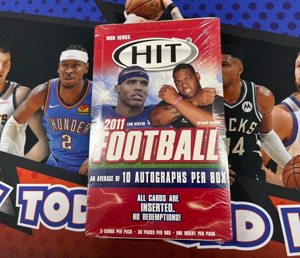 2011 Sage HIT Football Hobby Box - Factory Sealed - Image 1 of 1