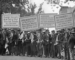 Prohibition Demonstration 8x10 Reprint Of Old Photo - Picture 1 of 1