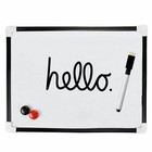 🔥Magnetic Whiteboard White Board Dry Wipe Notice Home Drawing Pen Wall Planner 