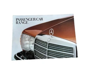 Mercedes Passenger Car Range Brochure / Poster - 1979 - excellent condition - Picture 1 of 4