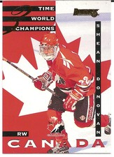 1995-96 Donruss Canadian World Junior Team Shean Donovan #19