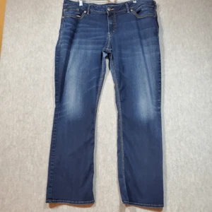 Silver Jeans Damen 22x33 Blau Denim Classic Fit Suki Mid Slim Boot Outdoor - Bild 1 von 12