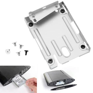 For PS3 Super Slim internal Hard Disk Drive HDD Mounting Bracket Caddy + Screws - Picture 1 of 6