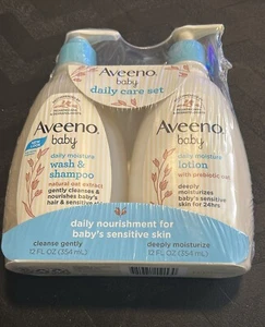 Aveeno Baby Daily Care Set - Nuovo e Sigillato - Cura Delicata della Pelle per Neonati - Foto 1 di 2