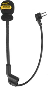 Micrófono resistente de 2 pines, micrófono de auriculares de larga vida útil, para Peltor Comtac - Imagen 1 de 7