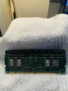 Four Used HP D8265A D8265-69000 D8265-63000 128MB SDRAM - Picture 1 of 1