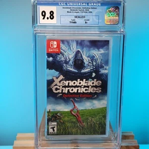 Xenoblade Chronicles Nintendo Switch Sealed New 1st Print CGC 9.8 A+ Graded - Picture 1 of 2