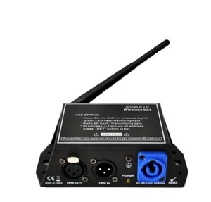 Mini Wireless Transmitter Receiver DMX512 Controller Box 126 Channels 300 Meter - Picture 1 of 4