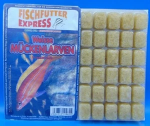 40x 100g Weiße Mückenlarven, Frostfutter, Fischfutter - Bild 1 von 1