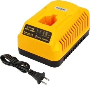 DC9310 DC9096 Fast Battery Charger for Dewalt 7.2V-18V XRP NI-CD NI-MH Battery - Picture 1 of 7