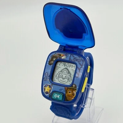 Reloj digital abatible VTech PAW PATROL Chase azul aprendizaje y juego para niños - Imagen 1 de 4