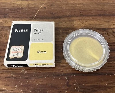 Vivitar 48MM UV Haze  OEM Filter Box Case No Filter) - Image 1 of 3