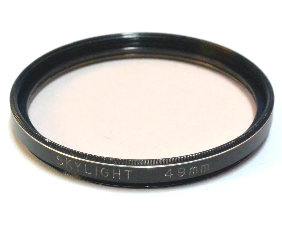 Camera Lens Filter - Vintage 49mm Skylight - Image 1 of 1