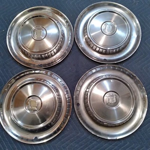 Dodge 1957 Coronet Lancer Royal Metal 14" Hubcap Hub Cap Wheel Cover Set Of 4 - Picture 1 of 21