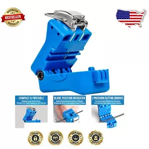 Portable Fiber Optic Cable Access Tool with 2 Grooves - Perfect for Tight Spaces - Picture 1 of 8