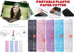 A3/A4 Photo Paper Cutter Guillotine Ruler Home Office Tool Card Trimmer UK - Picture 1 of 14