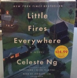 Little Fires Everywhere 9 CDs Audiobook Brand NEW Sealed by Celeste Ng - Picture 1 of 3