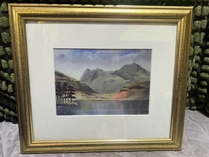 Jenny Keal Print From An Original Pastel LANGDALES PIKE FROM BLEA TARN The Lakes - Picture 1 of 6