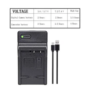 Cargador de batería para Sony NP-BN1 Cyber-Shot DSC-W330 W350 W380 W560 W570 DSC-W580 - Imagen 1 de 7